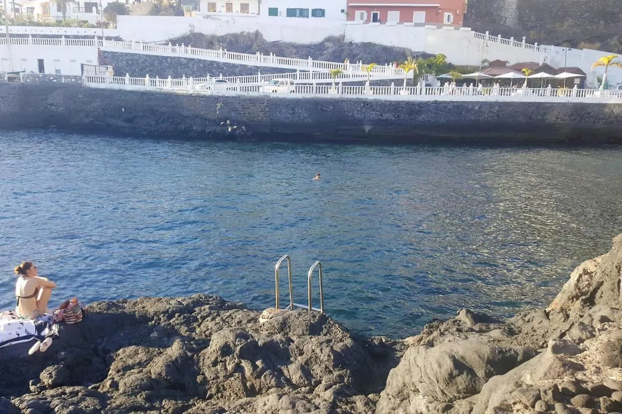 Sea View Apartment In Santiago Del Teide 55 M² Pool Puerto de Santiago